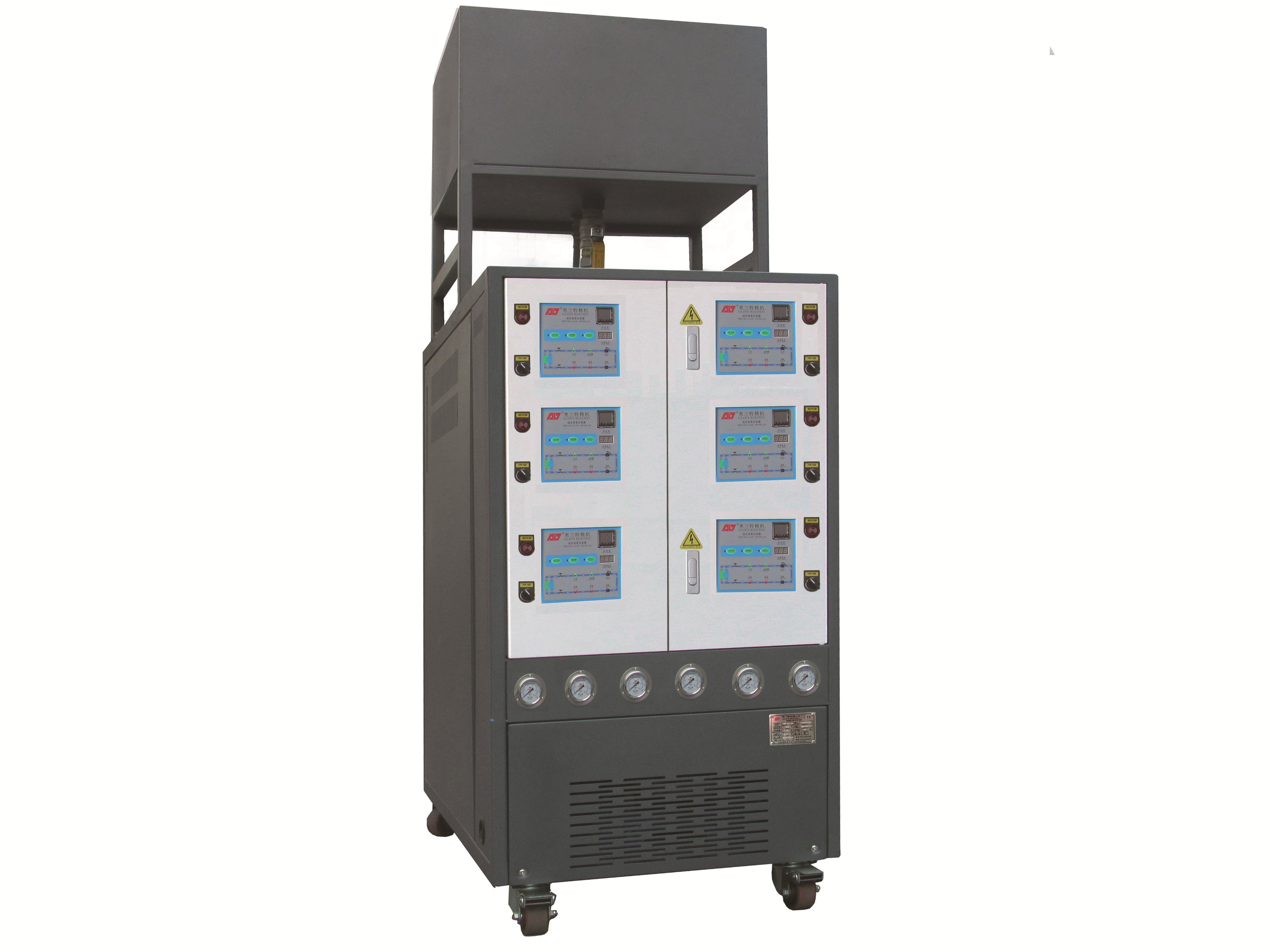 定制模溫機，180度六機一體高溫水溫機